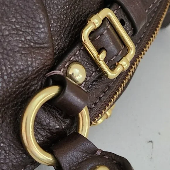 Euc Coach Madison Brown Leather Shoulder Bag Purse - Picture 9 of 15